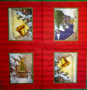 202 Winter Landscape - 3-ply (red) - Ihr